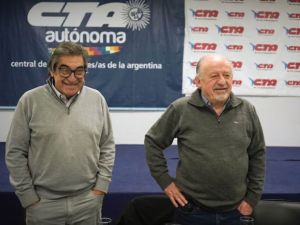 Las dos CTA anunciaron su plan de lucha para “frenar el ajuste” del Gobierno Nacional