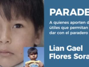 Caso Lian Flores: actualizaron la imagen del niño desaparecido hace más de un año en Córdoba