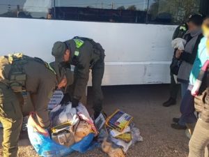 Santa Fe: Descubrieron 20 kilos de pasta base y 47 de cocaína en un ómnibus