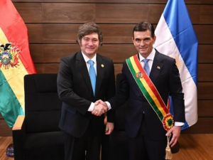 Argentina envió ayuda humanitaria a Bolivia