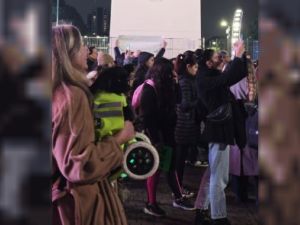 Manifestación en el Obelisco contra el maltrato animal tras un escabroso caso