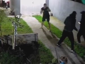 Violento intento de robo en Santa Clara del Mar: una pareja vivió momentos de terror y todo quedó grabado