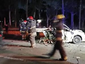 Choque fatal en San Vicente: identificaron a las cinco víctimas y el conductor se negó a declarar