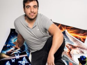 Ex fiscal mendocino hace carrera como artista visual en Estados Unidos
