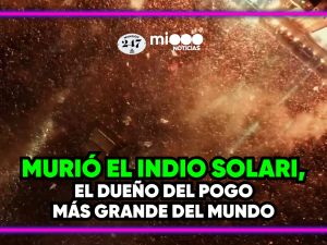 Murió el Indio Solari, el dueño del pogo más grande del mundo - #Mansión247