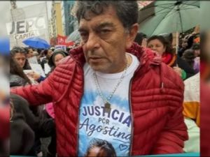 El abuelo de Agostina Vega, Miguel Heredia, fue dado de alta y se refirió al femicidio de su nieta