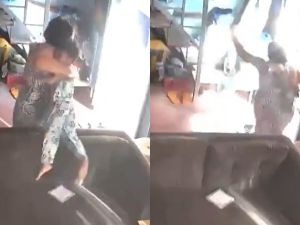 Una abuela salvó a su nieto del desastre: impactante postal del terremoto en Filipinas