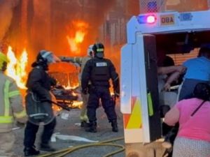 Irlanda: se desató el caos por el ataque de un inmigrante
