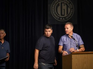 La CGT fustigó contra la reforma laboral de Milei en el Senado