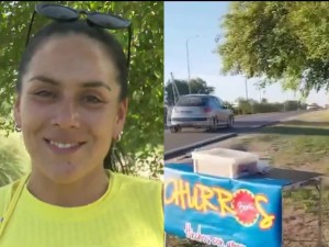 Intentaron estafarla por teléfono, descubrió al ladrón y terminó vendiéndole churros