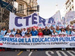 CTERA ratifica el paro docente de mañana en repudio a la reforma laboral