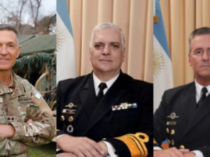 El Ejecutivo realizó cambios en las Fuerzas Armadas