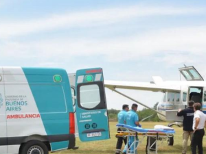 El vuelo sanitario de Bastián fue el 18° del año: cómo fue el traslado a La Matanza