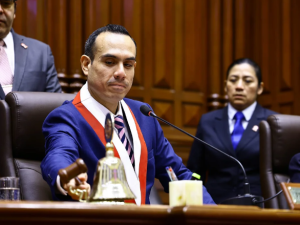 El Congreso de Perú destituyó este martes al presidente interino José Jerí