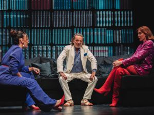 Se estrenó "El divorcio del año" a sala llena