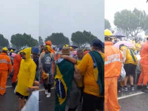 Brasilia: un rayo hirió a 30 manifestantes durante una marcha a favor de Bolsonaro
