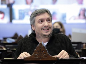 Máximo Kirchner agradeció a la militancia el acompañamiento a Cristina en su internación