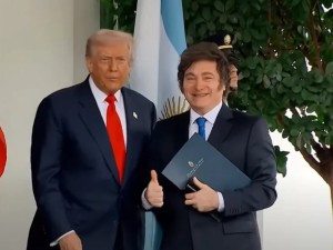 Trump convocó a Milei a participar del “Board of Peace”, una organización para la paz global