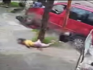 El hombre que atropelló a una familia en Luzuriaga fue denunciado por abuso de menores