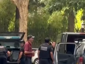 Operativo del escuadrón antibombas en pleno Palermo por un proyectil de artillería