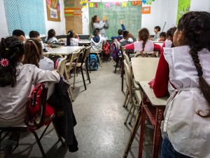 Proyectan una caída del 27% en la matrícula de primaria del país