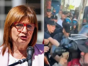 "Ya no soy ministra de Seguridad", dijo Bullrich al ser consultada por la agresión al camarógrafo en Congreso