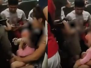 Capital Humano denunció y pidió identificar a la mujer que le dio cerveza a su bebé en un tren