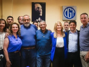 Cumbre CGT-Kicillof: rechazo a la reforma laboral y apoyo al gobernador en la interna del PJ