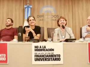 Diputados y representantes universitarios rechazaron proyecto para modificar Ley de Financiamiento