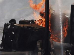 Tragedia en Chile: cuatro personas murieron tras la explosión de un camión de gas