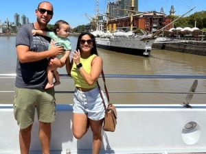 Habló la mamá de Felipe, el nene de 2 años diagnosticado con cáncer en Florianópolis: "Se viene un tratamiento largo"