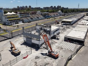 Empezaron las obras para modernizar el Gálvez para el regreso del MotoGP y la Fórmula 1