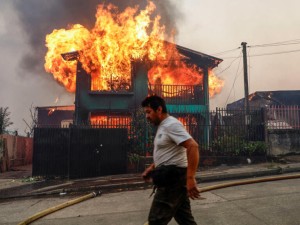 Chile: Detienen a hombre por participar en foco del megaincendio forestal