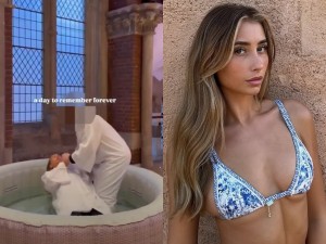 Se bautizó Lily Phillips, la mujer que se acostó con más de mil hombres en 12 horas