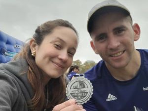 "Mi hijo podrá abrazar a su papá", dijo la esposa de Nahuel Gallo