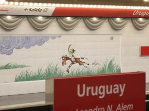 Subte: reabren la estación Uruguay de la línea B, inspirada en los teatros de la avenida Corrientes