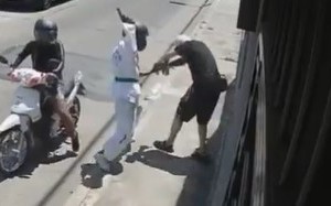 Taekwondista motochorro le robó a un jubilado en Morón